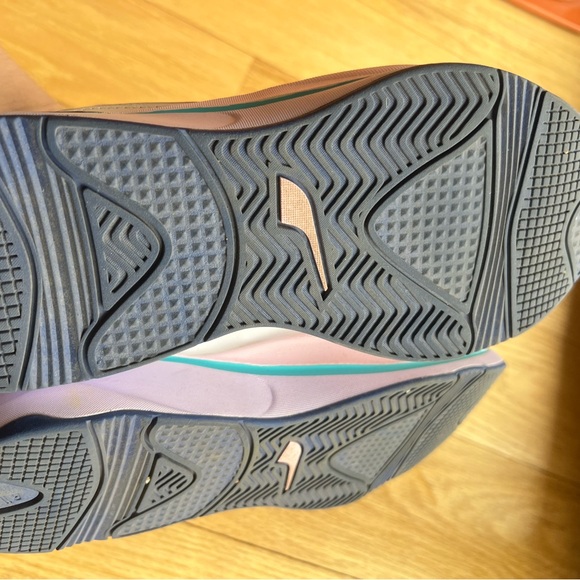 White and Purple Sneakers - Picture 4 of 4